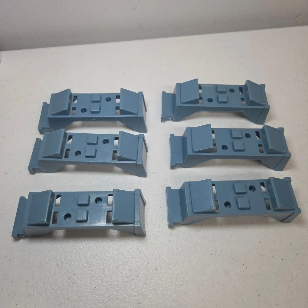 Thomas‎ & Friends TrackMaster Blue Bridge Track Support Risers Lot of 6